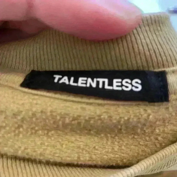 Men’s Talentless Tie Dye Crewneck sweatshirt. Size XL - Picture 4 of 7